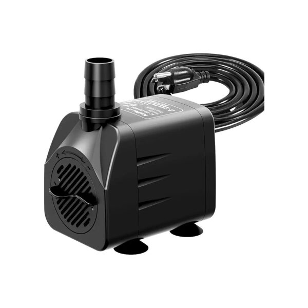 400GPH Submersible Water Pump for Fish Tank and Pond Water Circulation and Oxygenation