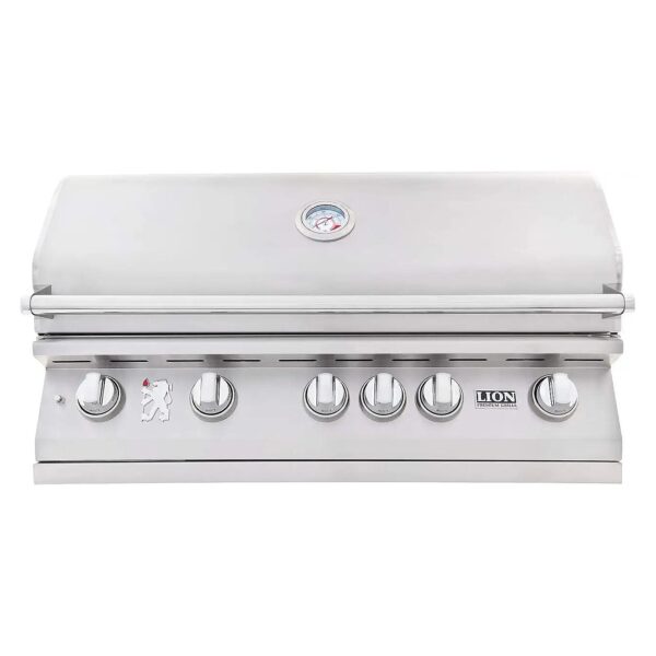 40-Inch Natural Gas Grill with Infrared Rotisserie and Warming Rack