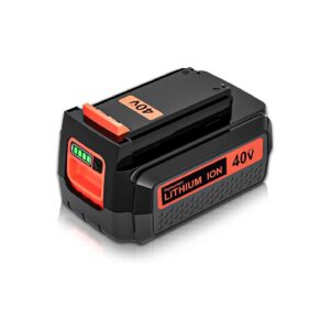 40V 0Ah Replacement Battery for High-End Mower and Trimmer Tools and Accessories