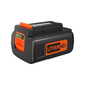 40V MAX Replacement Battery with 0Ah and Advanced Shock-Absorbing Inner-Liner