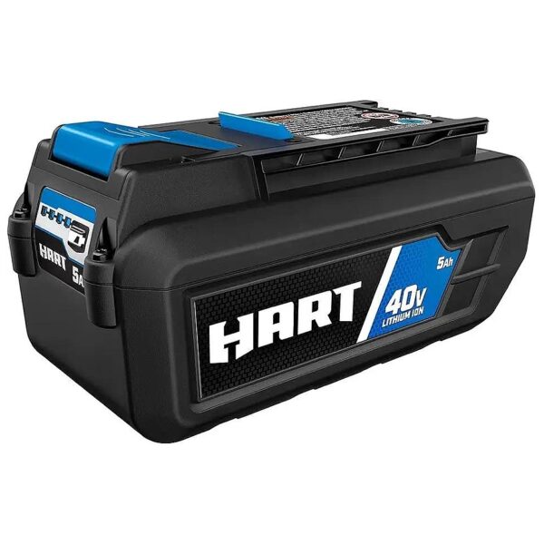 40-Volt Battery Accessory with On-Board Fuel Gauge for Hart Tools