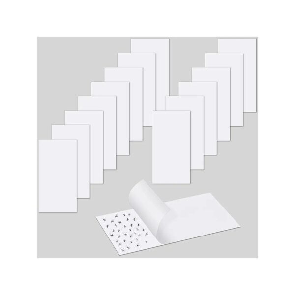 40pc Classic White Glue Boards Mosquito Fly Bug Trap Sticky Cards