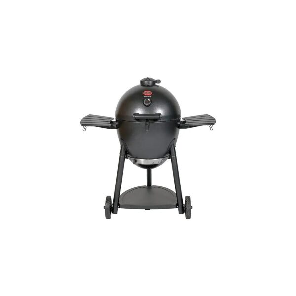 447 Square Inch Charcoal Grill and Smoker with Triple-Walled Steel Construction