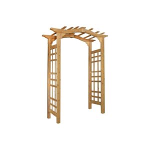 47" W x 86" H Cedar Arbor for Garden Decoration