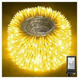 492FT LED Christmas Lights for House, Tree, and Garden Decoration