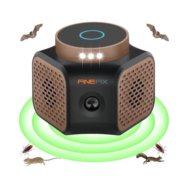 4-Mode Ultrasonic Squirrel Repeller for Attic and Indoor Spaces