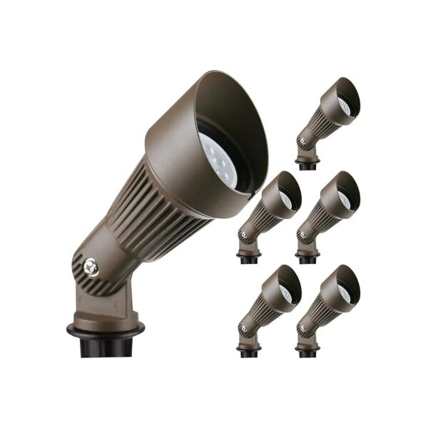 4W Warm White LED Landscape Spotlights for Low Voltage Garden Lighting Systems