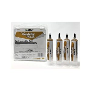 4X30g Syringes of Permanent Cockroach Elimination Gel Bait