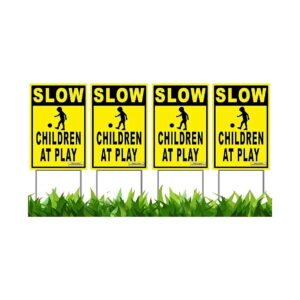 4mm Corrugated Plastic Signs for Kids Safety and Neighborhood display