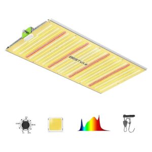 4x2/3x3 Grow Tent LED Light with High Yield Diodes and Dimmable Spectrum