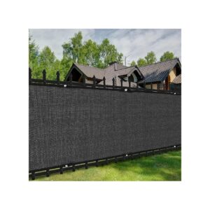 4x50ft Black Fence Screen with 90 Percent Shade for pergolas and Patios