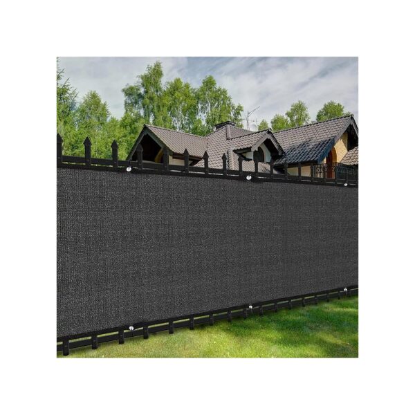 4x50ft Black Fence Screen with 90 Percent Shade for pergolas and Patios