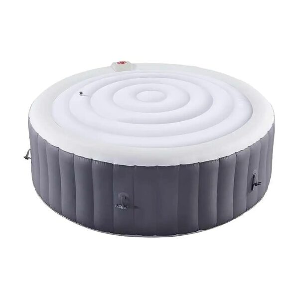 5 Ft Round Inflatable Hot Tub Cover for Wind and Rain Protection