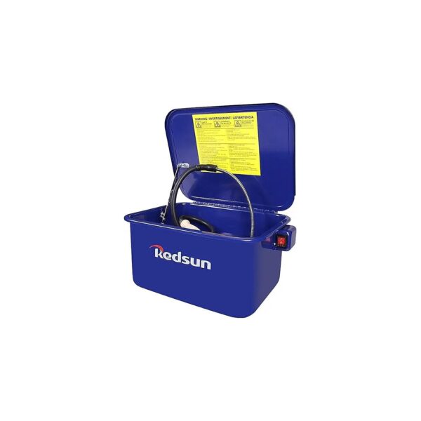 5 Gallon Capacity Parts Washer with Lightweight and Portable Design for Easy Movement