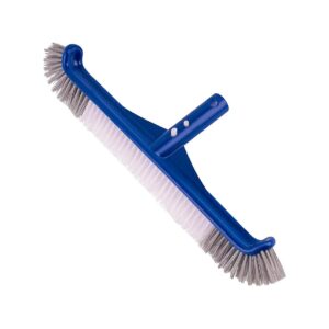 5" Pool Brush with Curved Ends for Efficient Pool Scrubbing