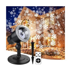 5 Snowflake Modes, IP65 Waterproof, for Xmas Holiday Party