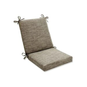 5 x 18 Square Corner Polyester Chair Cushion Deep Seat Weather Fade Resistant Grey