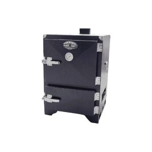 5 x 20 x 5 Inch Charcoal BBQ and Smoker with Built-in Cooking Chamber