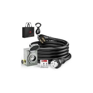 50 Amp 125V/250V RV Power Cord with ETL Listed and Twist Lock Connection