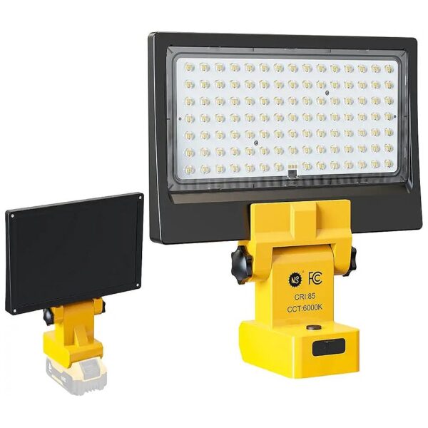 5000LM LED Work Light for Outdoor Use with USB and Type C Charger Port