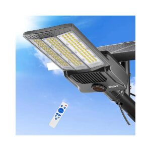 5000W Solar Street Lights Outdoor High Powered Commercial Parking Lot Lights Dusk to Dawn