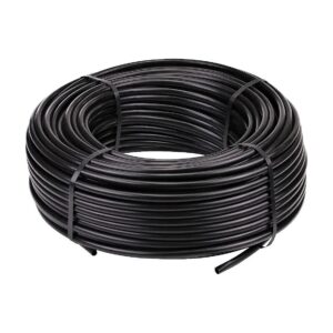 500-Foot 1/2-Inch Black Polyethylene Irrigation Supply Tubing for Drip Systems