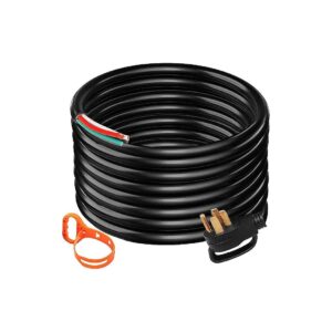 50Amp 25ft Generator Extension Cord with N14-50P Plug and Waterproof STW Construction