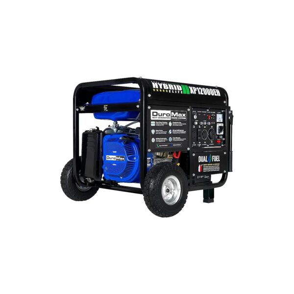 50-State Approved Dual Fuel Generator with Electric Start and Portable Design