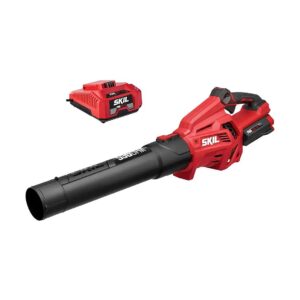 5Ah Lithium Battery Leaf Blower Kit with Auto PWR Jump Charger