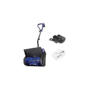 5-Ah Rechargeable Lithium-Ion Battery Cordless Snow Shovel Kit with Quick Charger