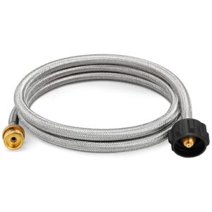 5FT Propane Hose Adapter for Weber Q Grills and Coleman Camping Stoves