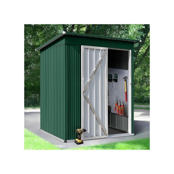 5x3 Metal Storage Shed for Backyard Storage and Property Protection