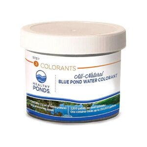 6 Ounce Pond Dye Treats Up to 250000 Gallons of Safe and Healthy Blue Water