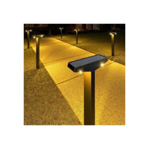 6 Pack Solar Outdoor Lights for Walkways, Patios, and Pool Areas