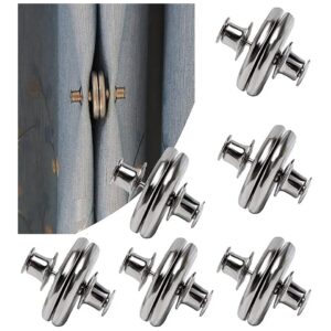 6 Pairs Curtain Magnetic Clips for Strong Curtain Connection