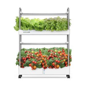 60 Pods Indoor Hydroponic Garden with LED Grow Light Advanced Growing System