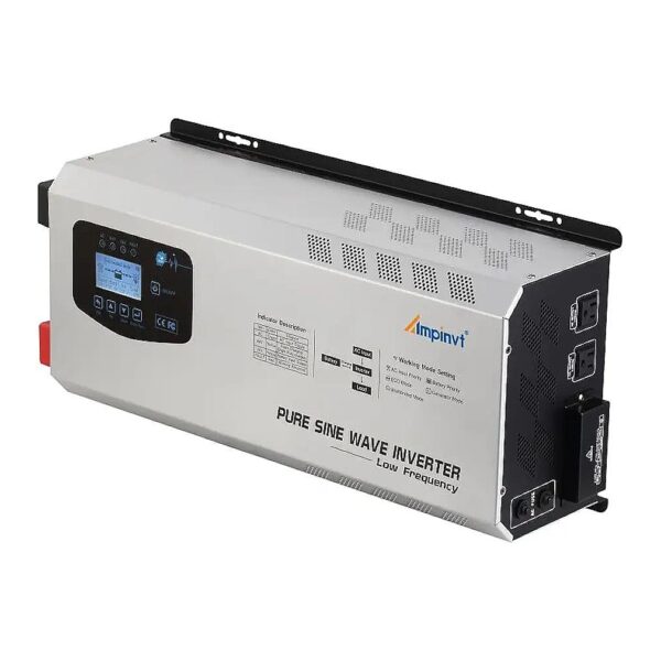 6000W Peak Pure Sine Wave Off Grid Solar Inverter for Home Power Storage and Backup