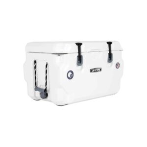 65 Quart Premium Insulated Hard Cooler with Urethane Capped Drain and Heavy-Duty Handles