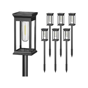 6-Pack Solar Lanterns for a Welcoming and Energy-Efficient Outdoor Ambiance