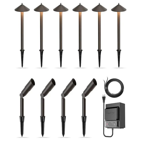 75Feet #16 Wire and 150W Low Voltage Outdoor Transformer Landscape Lighting Kit