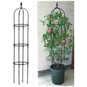 7ft Metal Vertical Trellis for Plants and Flowers