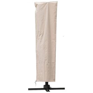 7ft to 11ft Offset Cantilever Beige Waterproof Umbrella Cover with Zipper