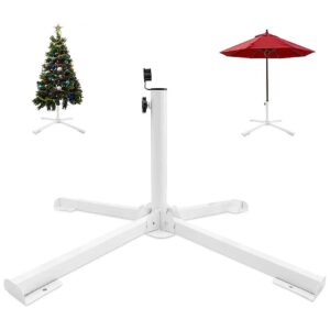 8 Feet Patio Umbrella Stand with Adjustable Pole for 0-42 Inch Diameter