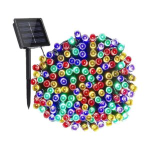 8 Mode Solar Powered LED String Lights for Outdoor Christmas Decorating