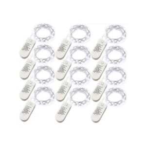 8 Modes of Lighting with Timer for Fairy String Lights with Cool White LED Bulbs