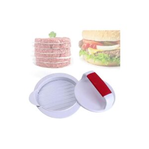 8 inch Hamburger Mold Rings for Easy Release Patty Press Making with Non-Stick Finish