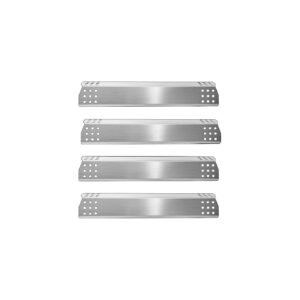 8 x 3 1/4 Grill Heat Plates with Heat Shield for Master Forge Compatible