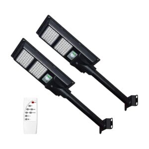 8000LM Super Bright Solar Flood Lights for Outdoor Use with Waterproof and Durable Design