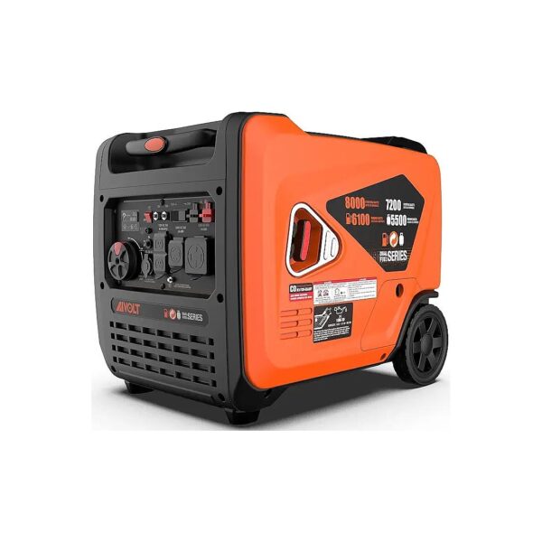 8000-Watt Quiet Dual Fuel Inverter Generator for Home and Outdoor Use