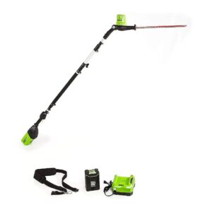 80V Cordless Hedge Trimmer with 2Ah Battery and 30 Minute Rapid Charger Included